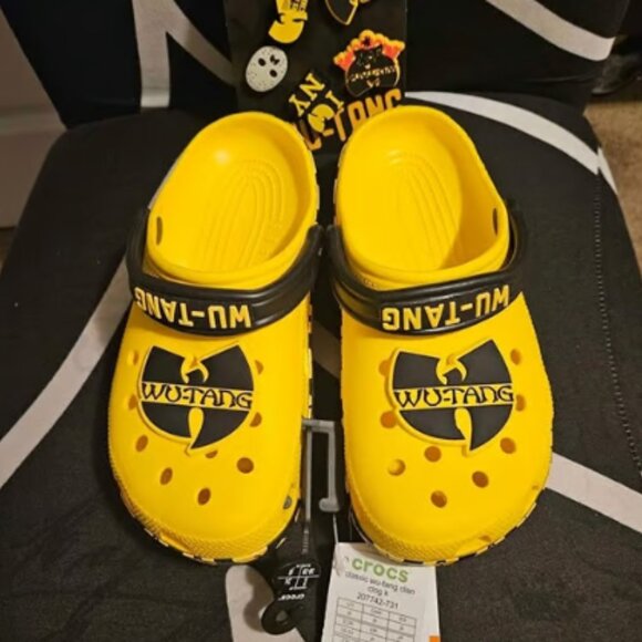 Classic WU-TANG CROCS! US Size J6 - Picture 3 of 3